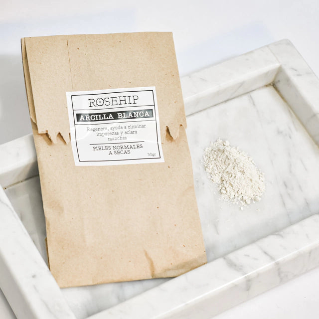 MASCARILLA DE ARCILLA BLANCA - PIEL NORMAL A PAQUETE