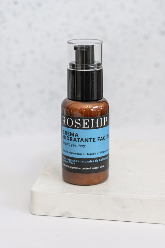 Crema Hidratante Facial con Ácido Hialurónico